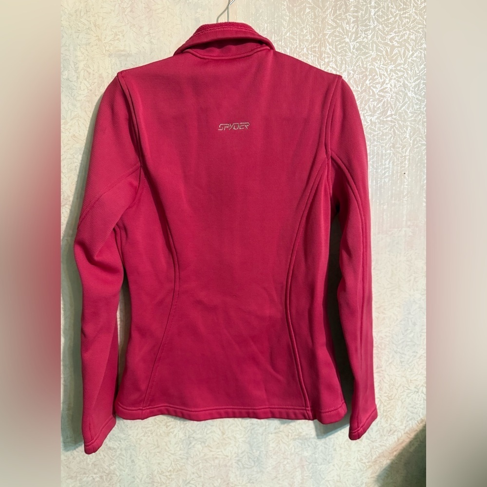 Spyder Women's Vibrant Pink Ski Jacket, Resortwear, Cozy, Feminine, Sz Med - Picture 4 of 11